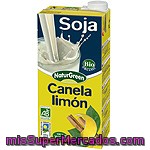 Naturgreen Bebida De Soja A La Canela Y Limón 100% Vegetal Ecológica Sin Gluten Sin Lactosa Envase 1 L