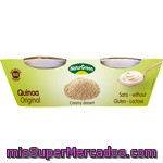 Naturgreen Postre Cremoso De Quinoa Original Sin Gluten Sin Lactosa Ecológico 2x125g Estuche 250 G