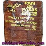 Naturpan Pan De Pasas Integral Precortado Unidad 370 G