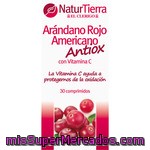 Naturtierra Arándano Rojo Americano Antioxidante Con Vitamina C 30 Comprimidos Envase 48 G