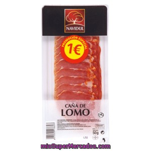 Navidul Caña De Lomo Lonchas Sobre 50 G