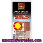 Navidul Jamón Curado En Lonchas 33% Menos Sal Envase 50 G