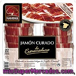 Navidul Jamón Curado Extremadura En Medias Lonchas Pack 2 X 85 G Envase 170 G
