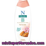 Nb Palmolive Gel De Baño Hidratante En Crema Con Almendras Y Leche Para Piel Sensible Bote 600 Ml