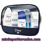 Neceser De Viaje Mujer(gel Ducha+champu Reparad+deo+loc.corporal+dentifrico+cepillo Dental) Dove 1 Ud.