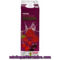 Néctar Antiox Uva Roja-frambuesa-cereza Eroski, Botella 1 Litro