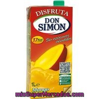 Néctar De Mango Don Simon Disfruta, Botella 1 Litro