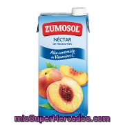 Nectar De Melocotón 100% Sabor Zumosol 1 L.