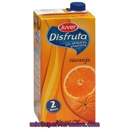Néctar Naranaja Sin Azúcares Añadidos Disfruta De Juver Brik De 2 Litros