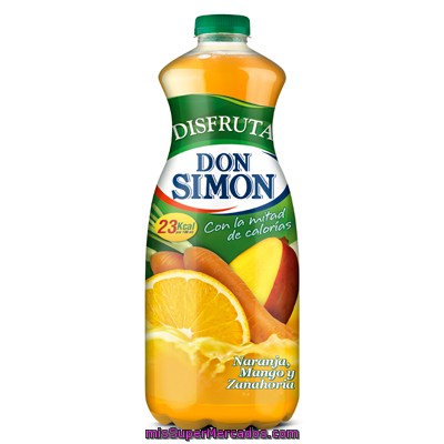 Nectar Naranja-zanahoria-mango (con Valor Energetico Reducido), Don Simon, Botella 1,5 L