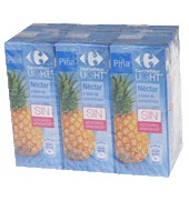 Néctar Piña Sin Azúcar Carrefour Pack De 6x20 Cl.