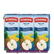 Néctar Tropical Zumosol Pack 3x200 Ml.