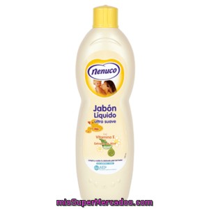 Nenuco Jabón Liquido Bebe Aloe Botella 750 Ml