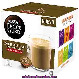 Nescafe Dolce Gusto Café Con Leche Decaffeinato 16 Cápsulas Estuche 160 G
