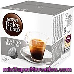 Nescafe Dolce Gusto Café Espresso Barista Arábica Y Robusta 16 Cápsulas Intensidad 9 Estuche 120 G