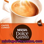 Nescafe Dolce Gusto Café Lungo 100% Arabica 16 Cápsulas Estuche 112 G