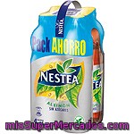 Nestea Refresco De Té Al Limón Sin Azúcar Light Pack Ahorro Pack 4 Botella 1,5 L