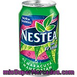 Nestea Refresco De Te Verde Al Maracuya Lata 33 Cl