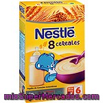 Nestle 8 Cereales Papilla Instantánea Con Bífidus Envase 600 G