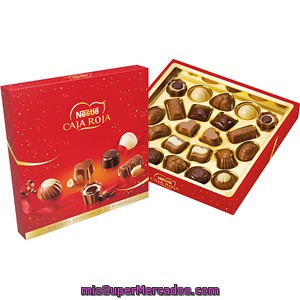Nestlé Caja Roja Bombones De Chocolate 200g