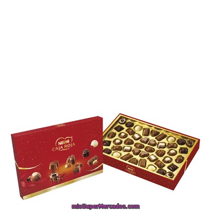 Nestlé Caja Roja Bombones De Chocolate 400g