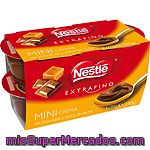 Nestle Extrafino Mini Crema De Chocolate Y Dulce De Leche Pack 4 Unidades 70 G