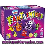 Nestle Fantasmikos Mini Polos De Sorbete De Frutas 15 Unidades Estuche 225 Ml