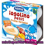 Nestle Iogolino Petit Postre Lácteo Frutas Variadas Pack 4x100 Estuche 400 G