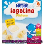 Nestle Iogolino Postre Lácteo De Plátano Pack 4x100 Estuche 400 G