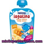 Nestle Iogolino Puré De Mango Y Plátano Con Leche Formato Bolsita Pouche Envase 90 G