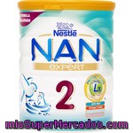 Nestle Nan 2 Expert Leche De Continuación En Polvo Desde Los 6 Meses Bote 800 G