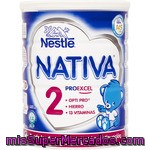 Nestle Nativa 2 Leche De Continuación En Polvo Con Vitaminas Y Hierro Desde Los 6 Meses Envase 800 G