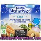 Nestle Naturnes Cena Verduritas Selectas Con Merluza Tarrito 2x200 Gr