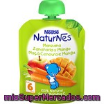 Nestle Naturnes Manzana Zanahoria Y Mango 100% Natural Con Vitamina C Formato Bolsita Pouche 90 G