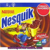 Nestle Nesquik Cacao Instantáneo Formato Hiper-ahorro Sin Gluten Estuche 6 Kg