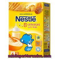 Nestlé Papilla 8 Cereales Con Miel Envase 600 G