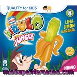 Nestle Pirulo Jungly Polo Sabor Lima Limón Y Naranja 8 Unidades Estuche 360 Ml