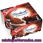 Nestle Sveltesse Delicias Fondant De Chocolate Pack 4 Unds. 125 G
