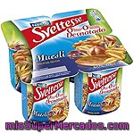 Nestle Sveltesse Yogur Desnatado 0% Con Muesli Pack 4 Unidades 125 G