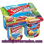 Nestle Sveltesse Yogur Desnatado 0% Dúo De Frutas Pack 4 Unidades 125 G