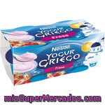 Nestle Yogur Griego Sabor Fresa Pack 4 Unidades 120 G