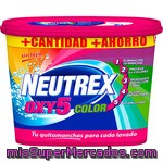 Neutrex Oxy5 Color Quitamanchas Sin Lejía Bote 18 Dosis