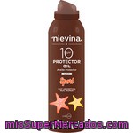 Nievina Aceite Protector Solar Sport Fp-10 Resistente Al Agua Frasco 200 Ml