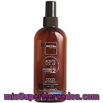 Nievina Aceite Solar Coco Bronceado Rápido Fp-2 Antienvejecimiento Con Vitamina E Spray 200 Ml Resistente Al Agua