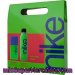 Nike Green Eau De Toilette Natural Masculina Spray 50 Ml + Desodorante Spray 200 Ml