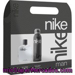 Nike Man Eau De Toilette Natural Masculina Spray 100 Ml + Desodorante Spray 200 Ml