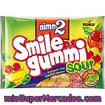 Nimm2 Smile Gummi Caramelos De Goma Con Zumo De Frutas Y Vitaminas Sabor ácido Bolsa 100 G
