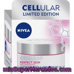 Nivea Celular Perfect Skin Crema Cuidado De Día Iluminador Fp-15 Piel Radiante Tarro 50 Ml Edición Limitada