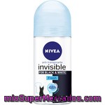 Nivea Desodorante Roll-on Black & White Invisible Fresh Anti-transpirante 48h Envase 50 Ml