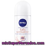 Nivea Desodorante Roll-on Talc Sensation Anti-transpirante 48h Envase 50 Ml